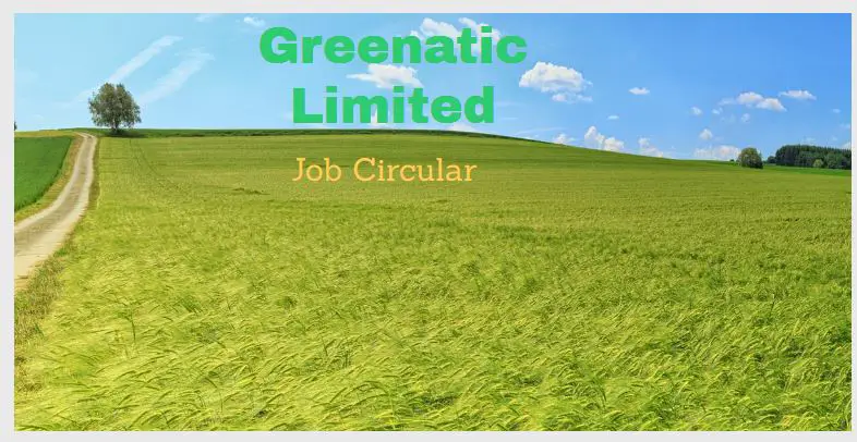 Greenatic job circular
